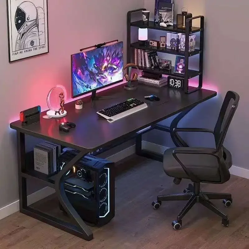 Desk Setup White - Q Minimalist Console Computer Desks Quality