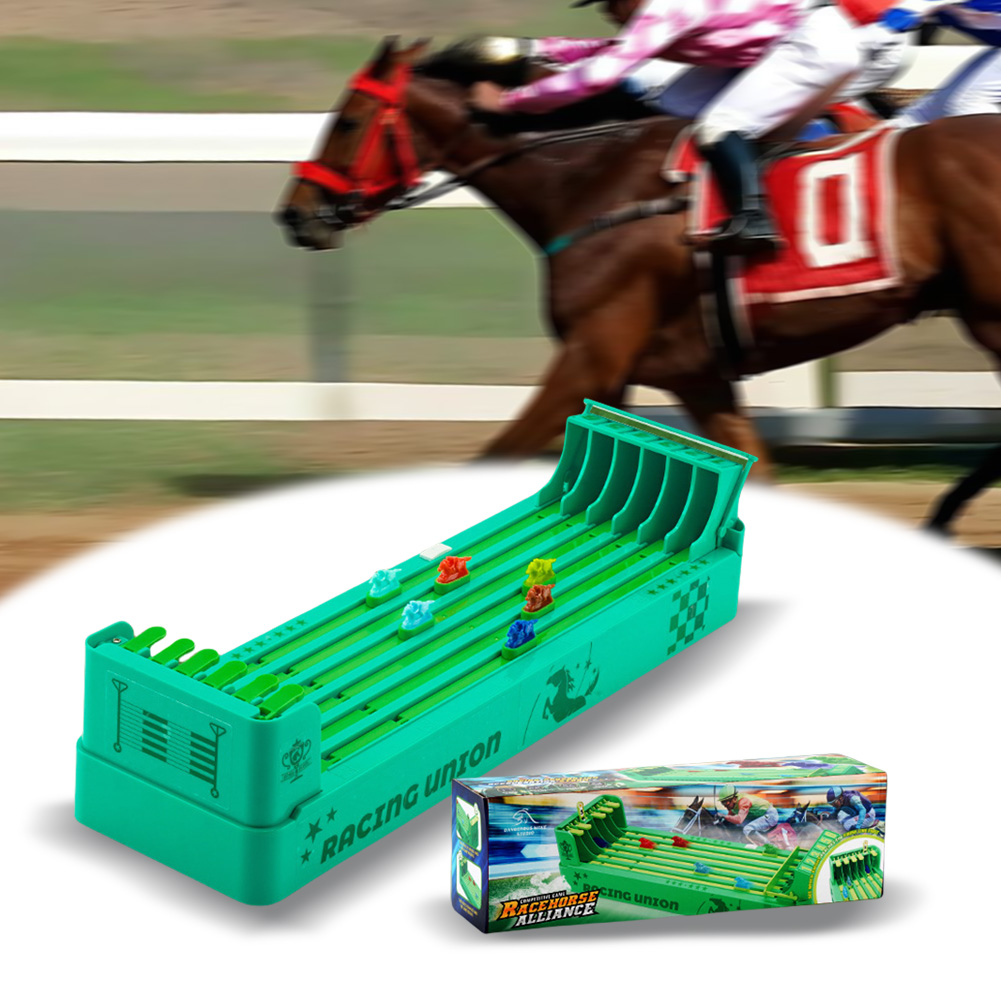 Desk Setup Game - Horse Race Board Game Electronic Desktop