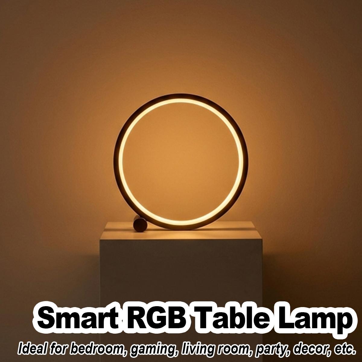 Desk Setup For Studying - Smart Table Lamp Music Sync Stepless