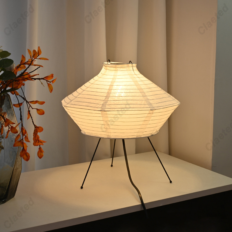 Desk Setup Japan - Japanese Designer Wabi-sabi Akari Noguchi Yong