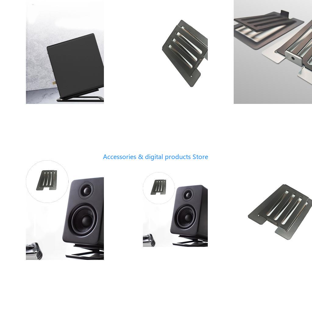 77JD Chân đế loa góc nghiêng t - đánh giá và giá Speaker Desk Setup