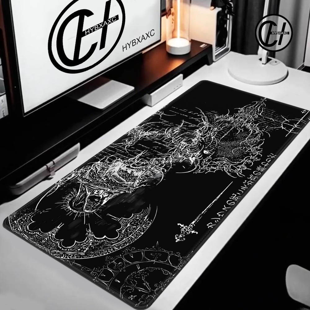 Black White Cybersigilism Desk - đánh giá và giá Desk Setup White