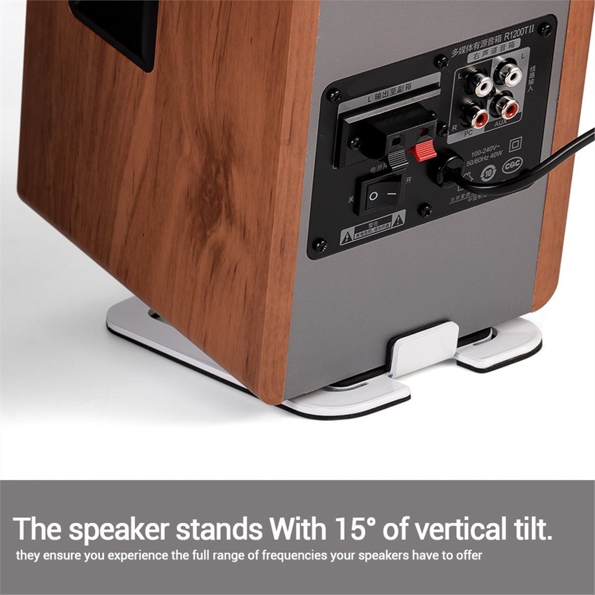 2pcs Desktop Speaker Stands fo - đánh giá và giá Speaker Desk Setup
