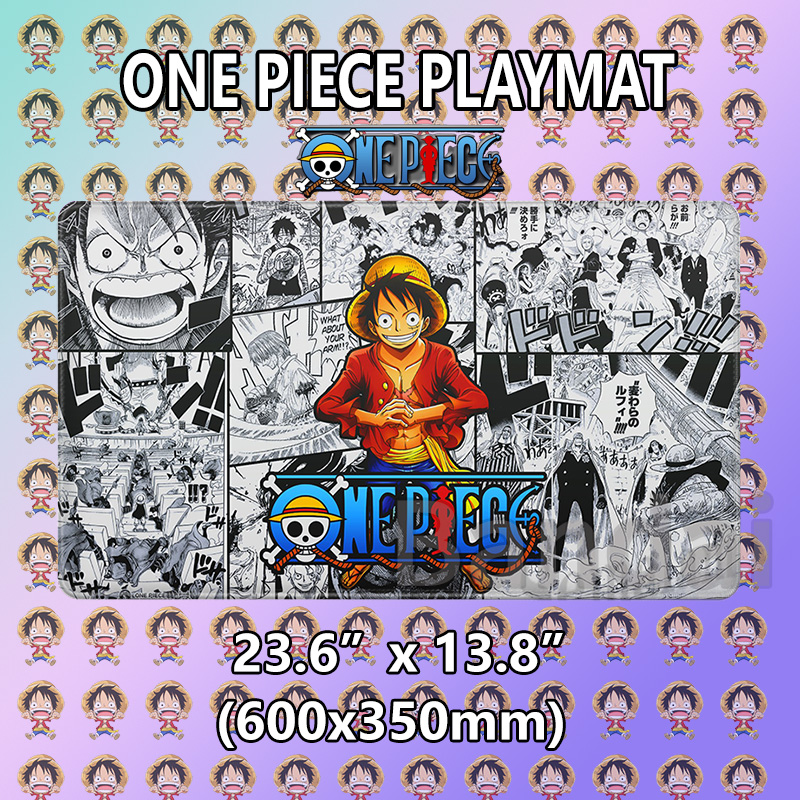 0ne-Piece OPCG Playmat Anime C - đánh giá và giá Desk Setup Game