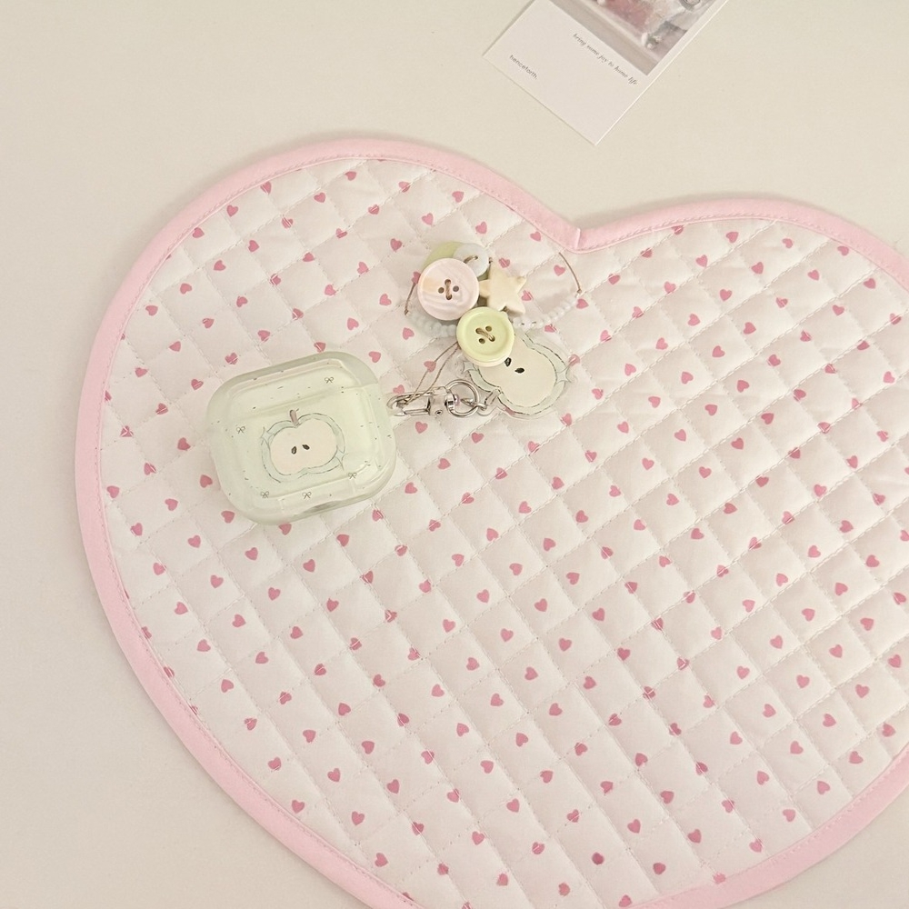 Y2k Pink Love Quilted Japanese - đánh giá và giá Desk Setup Japan