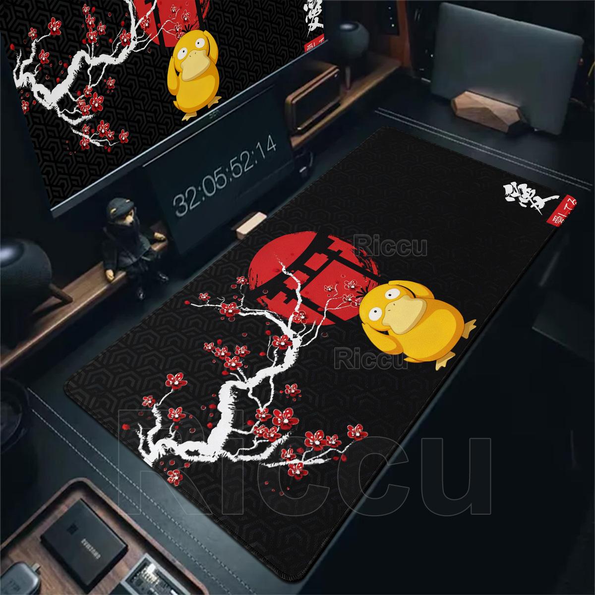 Cartoon Pokémon Mouse Pad Non- - đánh giá và giá Desk Setup Anime