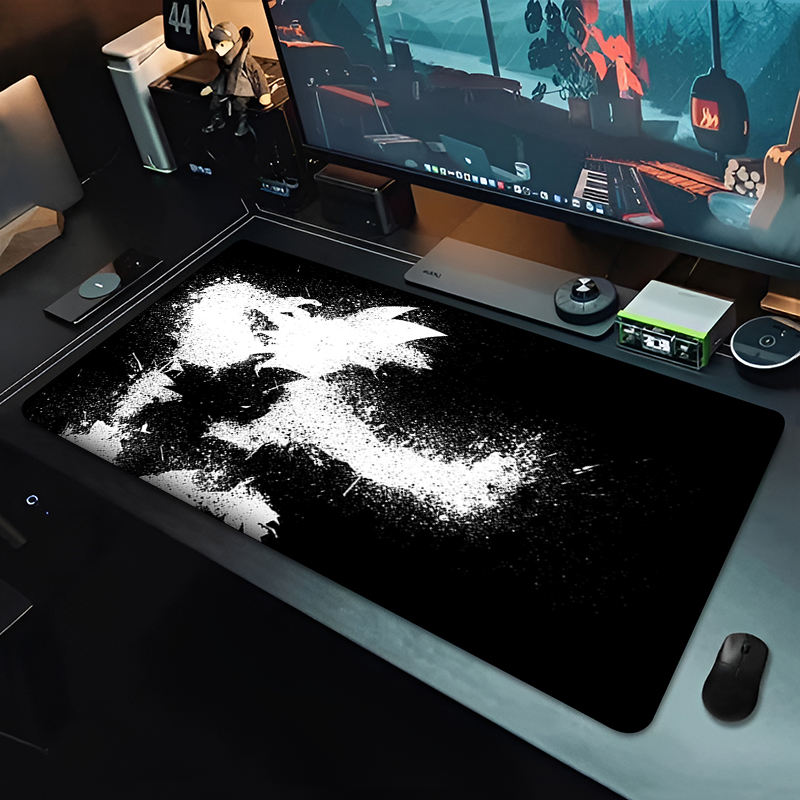 DBZ Black Anime Mouse Pad Drag - đánh giá và giá Desk Setup Accessories