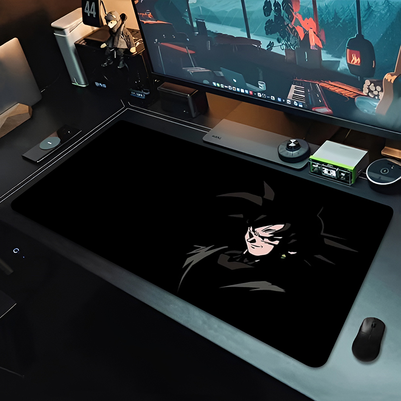 DBZ Black Anime Mouse Pad Drag - đánh giá và giá Desk Setup Accessories