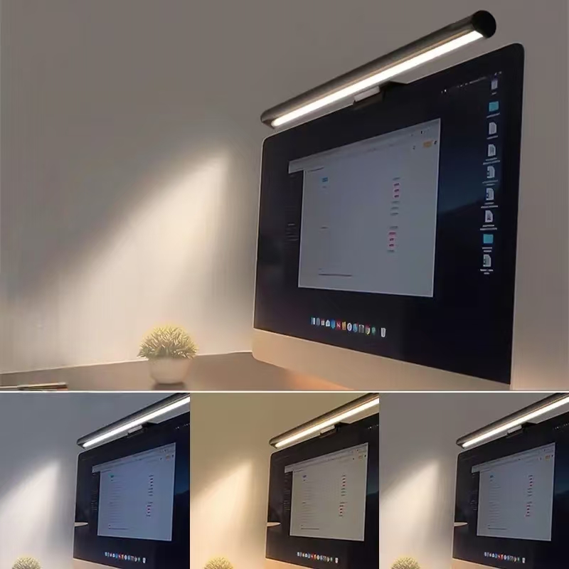 LED Monitor Light Hanging Desk - đánh giá và giá Desk Setup For Studying