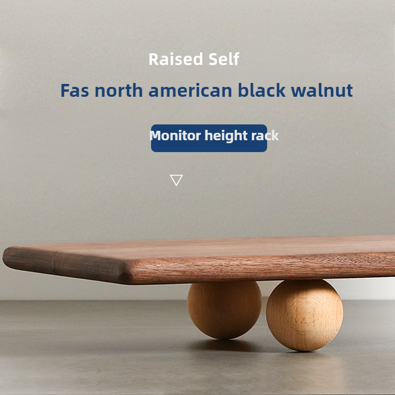 Natural Wood Desktop Riser Dua - đánh giá và giá Desk Setup Natural