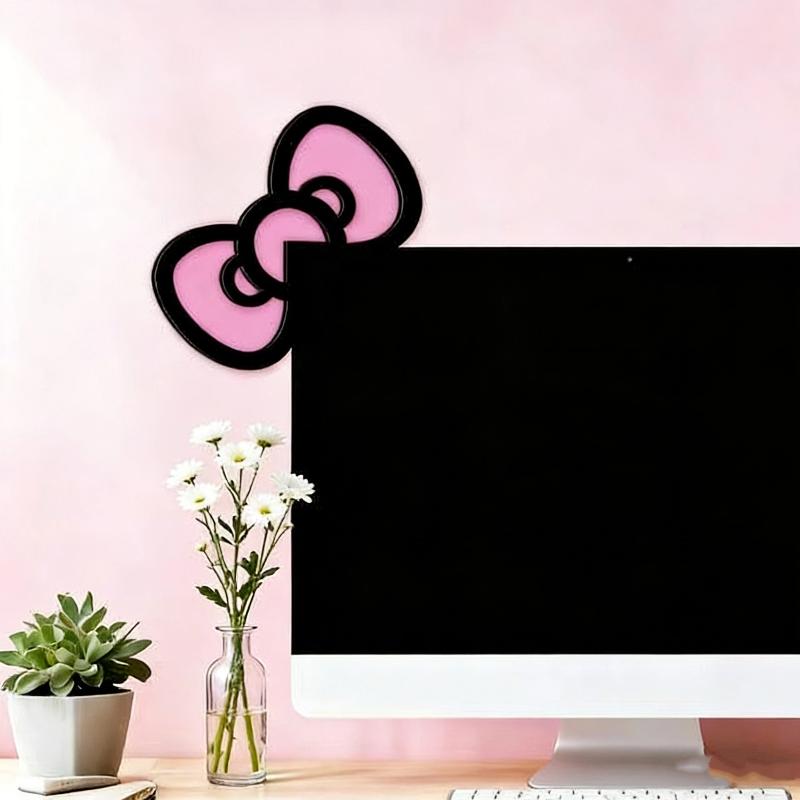 New 1/2Pcs Wooden Bowknot PC A - đánh giá và giá Desk Setup Accessories