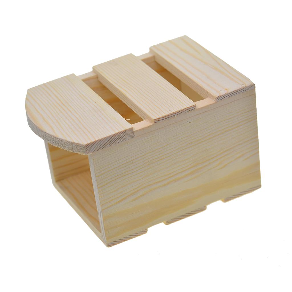 Natural Wood Pen Holder Plain  - đánh giá và giá Desk Setup Natural