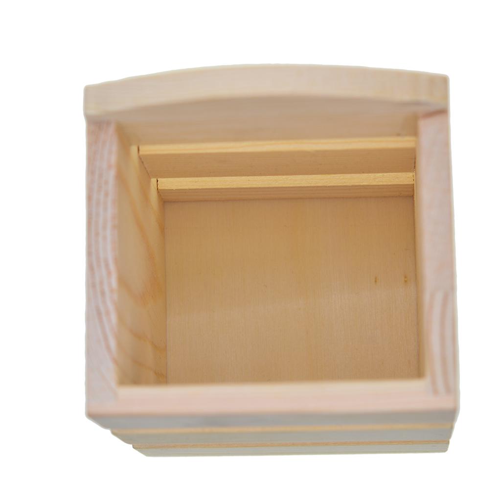 Natural Wood Pen Holder Plain  - đánh giá và giá Desk Setup Natural