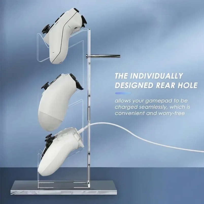 Controller Holder with Headset - đánh giá và giá Desk Setup Game