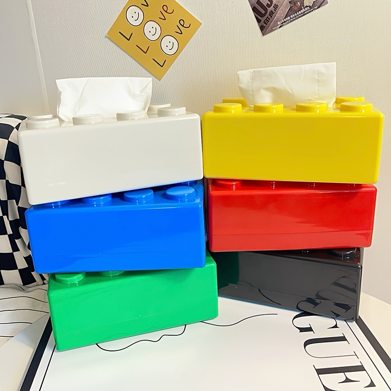 Building Block Shaped Tissue B - đánh giá và giá Desk Setup Developer
