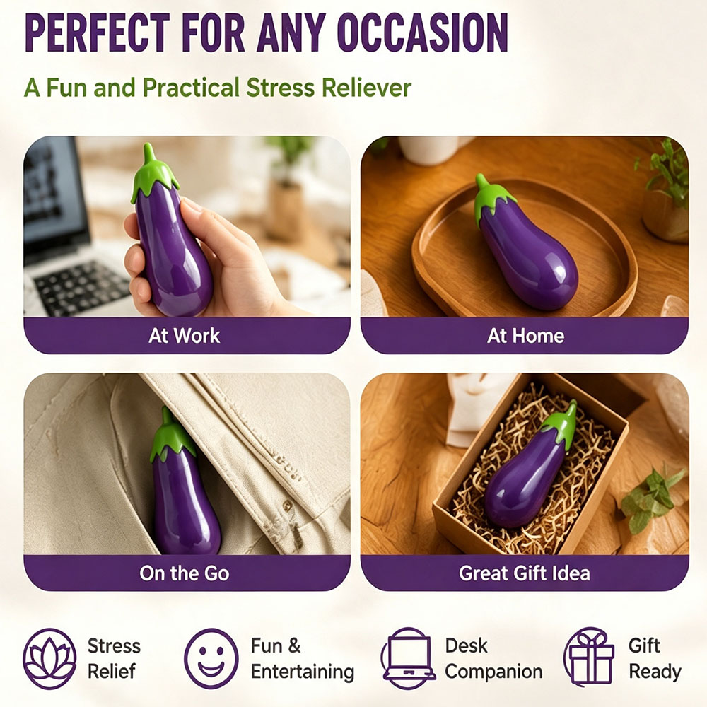 Bionic Botanical Eggplant Squi - đánh giá và giá Desk Setup Natural