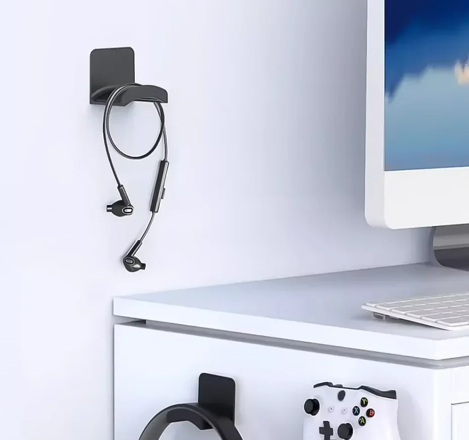 No Punch Headphone Hook Clip H - đánh giá và giá Desk Setup Game