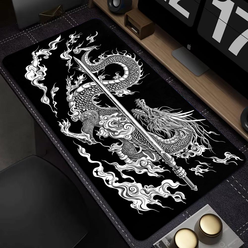 Japan Dragon Mouse Pad Rubber  - đánh giá và giá Desk Setup Game
