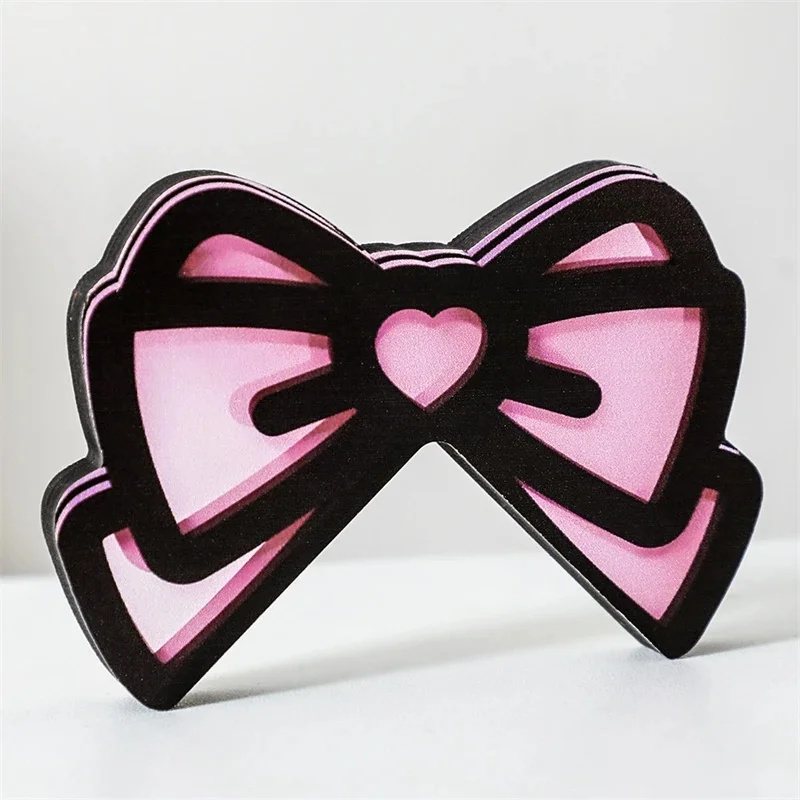 Kawaii Pink Acrylic Bow Monito - đánh giá và giá Desk Setup Accessories