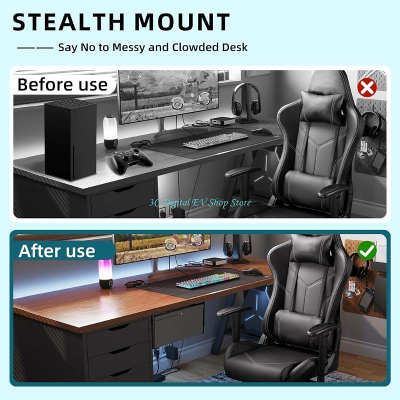 E74D Hiệu quả dưới giá đỡ để b - đánh giá và giá Gaming Desk Setup Xbox