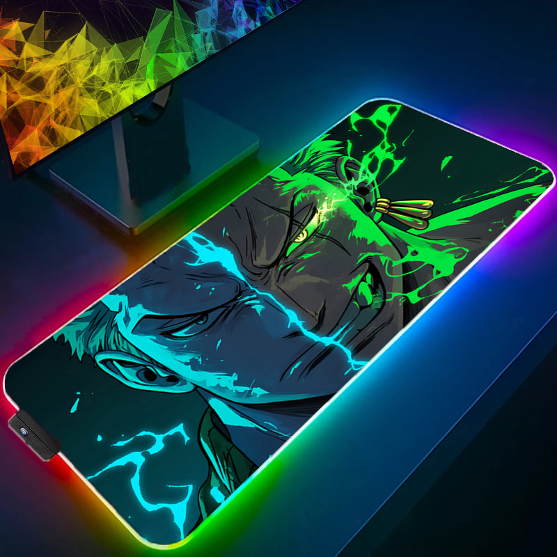 ONE PIECE Zoro Mouse Pad RGB G - đánh giá và giá Desk Setup Accessories