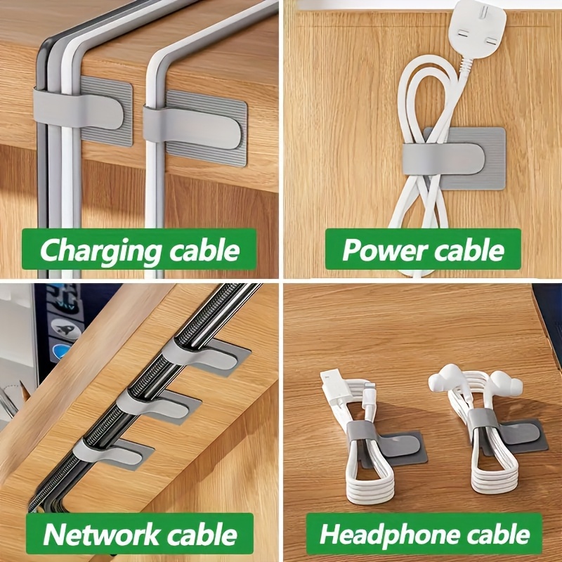 Cable Ties Reusable Straps Vel - đánh giá và giá Desk Setup Tablet
