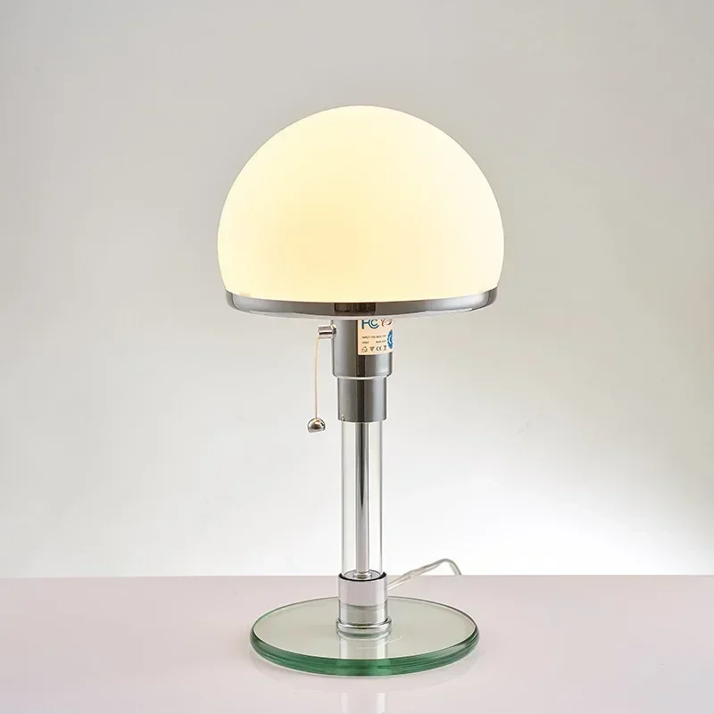 White Table Lamp Danish Design - đánh giá và giá Desk Setup White