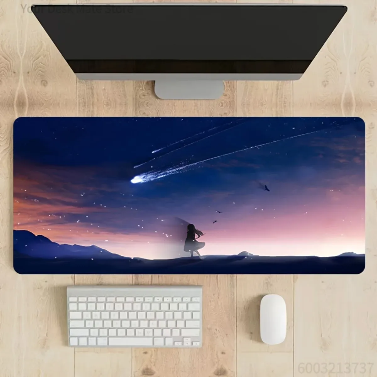 1pc Rubber Multi-Use Desk Mat  - đánh giá và giá Desk Setup Anime