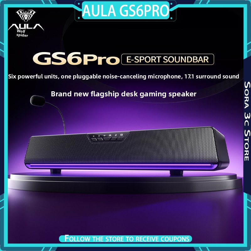 AULA GS6Pro Esports Speaker Bl - đánh giá và giá Speaker Desk Setup