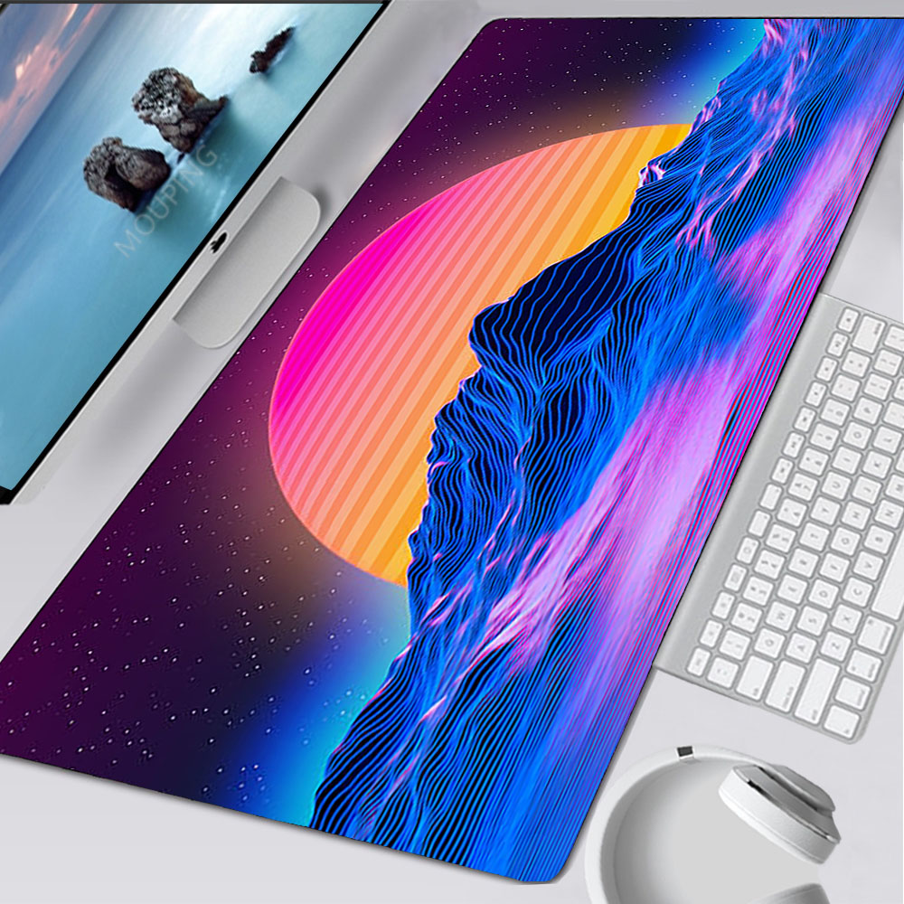 Vaporwave Mousepad Retrowave/s - đánh giá và giá Desk Setup Game