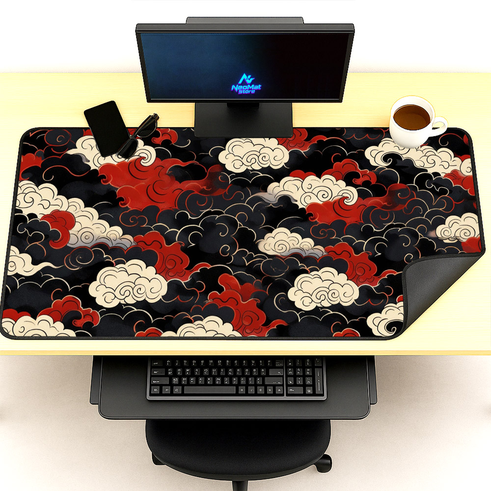 Cloud Mouse Pad Anime Carpet 1 - đánh giá và giá Desk Setup Anime