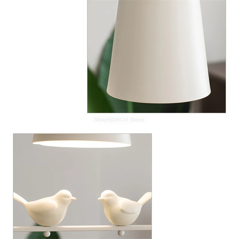 Bắc Âu Tối Giản Mặt Dây Chuyền - đánh giá và giá Desk Setup White