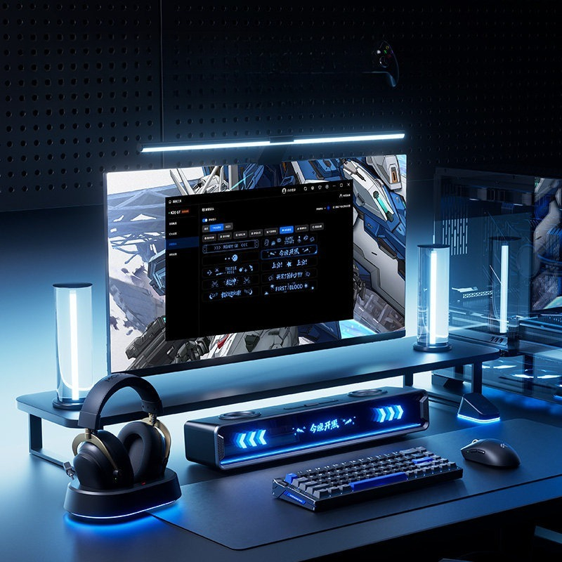 K20 GT Full Screen Subtitle Sp - đánh giá và giá Speaker Desk Setup
