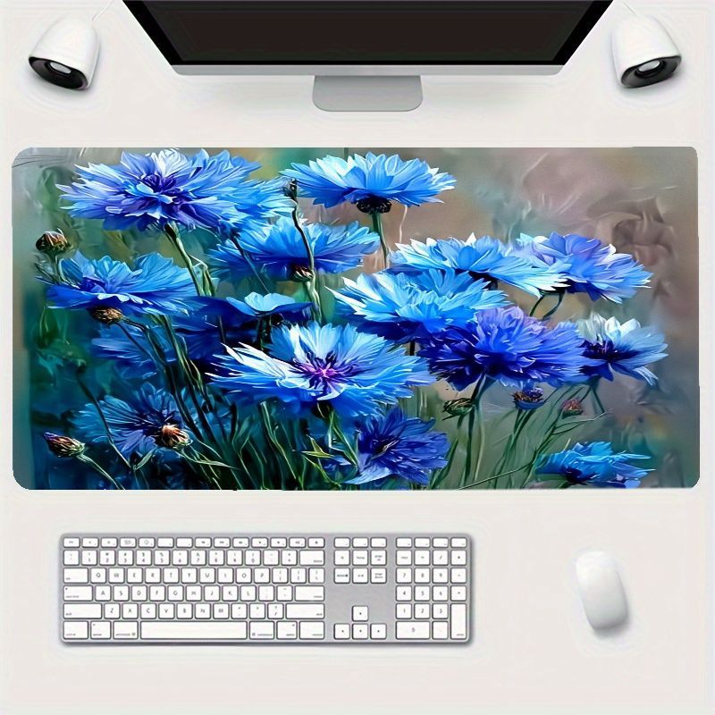 Brand Blue Cornflower Mouse Pa - đánh giá và giá Desk Setup Natural