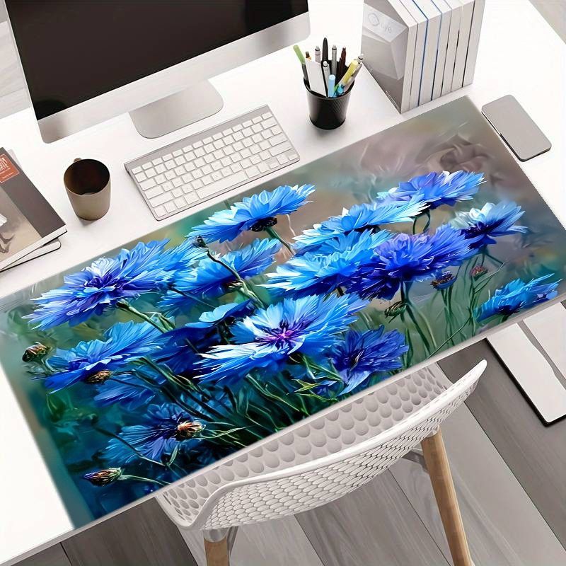 Brand Blue Cornflower Mouse Pa - đánh giá và giá Desk Setup Natural
