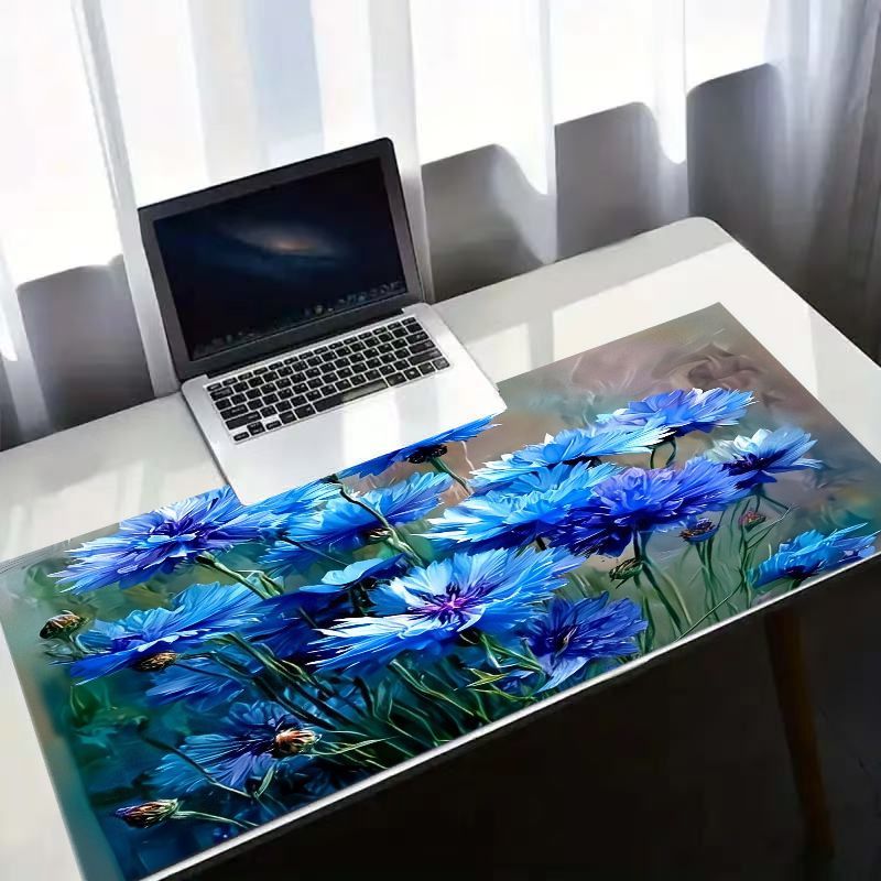 Brand Blue Cornflower Mouse Pa - đánh giá và giá Desk Setup Natural