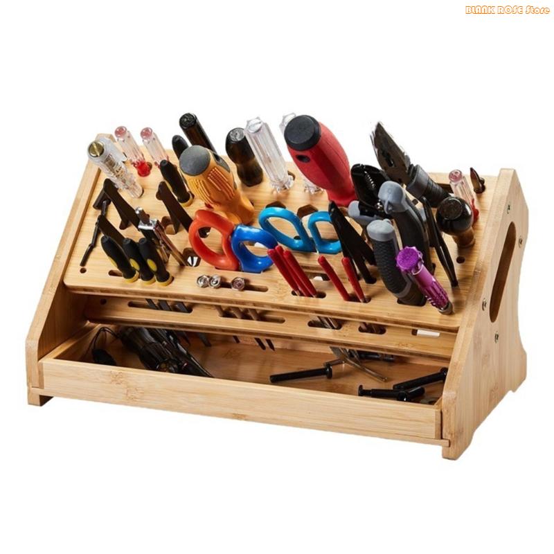 K1AE Kệ Để Đồ Bằng Gỗ Tự Nhiên - đánh giá và giá Desk Setup Natural