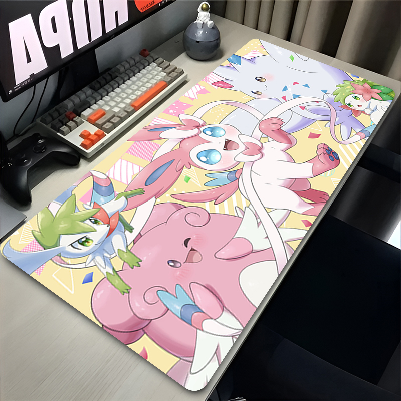 Large Pink Cute Mousepad XXL G - đánh giá và giá Desk Setup Accessories