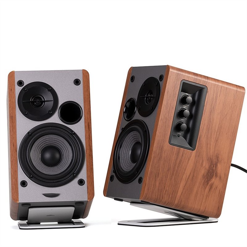 B03B-Desktop Speaker Stands 2P - đánh giá và giá Speaker Desk Setup