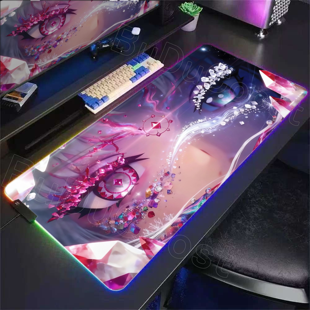 RGB Desk Mat Beautiful Shoreke - đánh giá và giá Desk Setup Anime