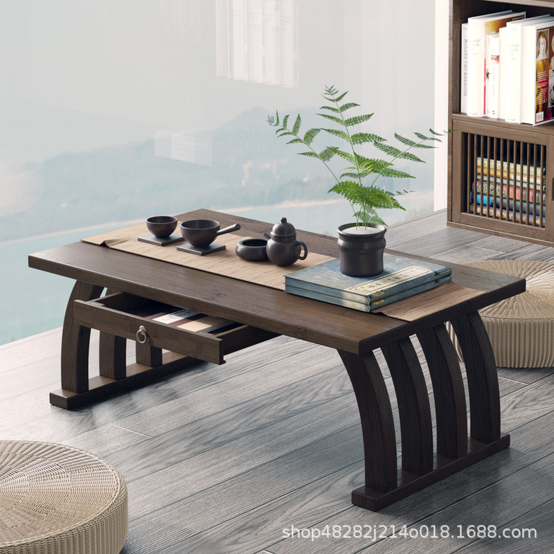 Japanese-style Low Tea Table F - đánh giá và giá Desk Setup Japan