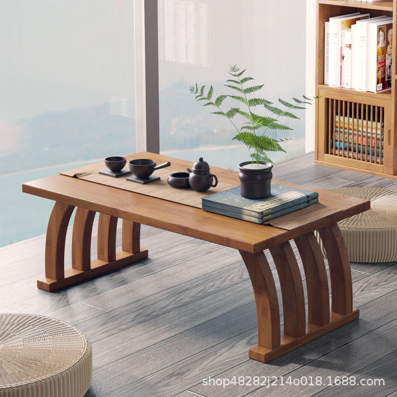 Japanese-style Low Tea Table F - đánh giá và giá Desk Setup Japan