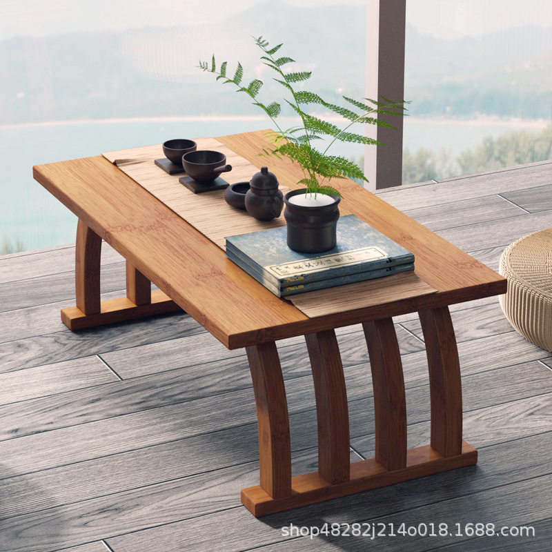 Japanese-style Low Tea Table F - đánh giá và giá Desk Setup Japan