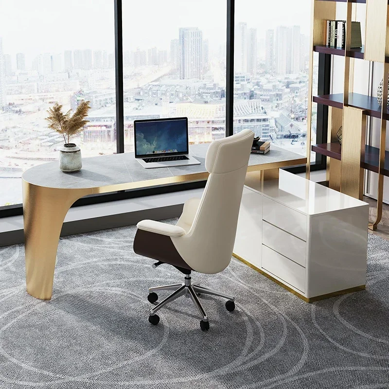 European Executive Office Desk - đánh giá và giá Desk Setup For Studying