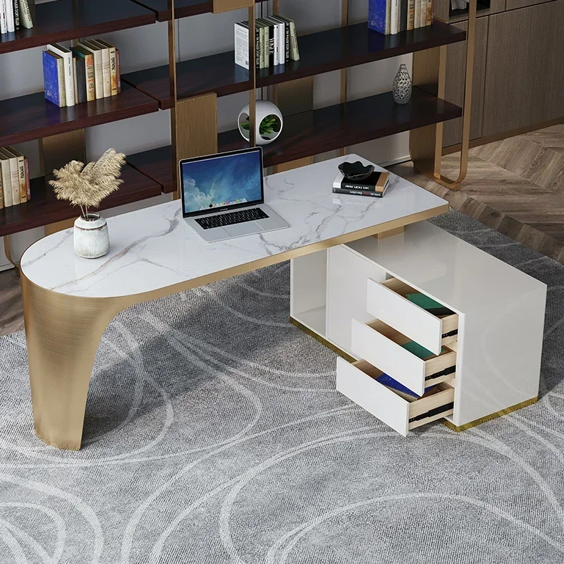 European Executive Office Desk - đánh giá và giá Desk Setup For Studying